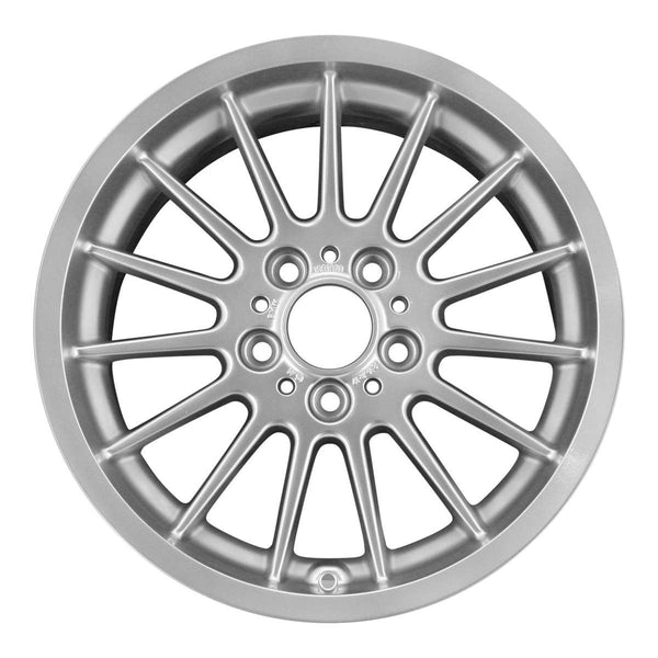 2003 bmw 325i wheel 18 silver aluminum 5 lug w59311s 2