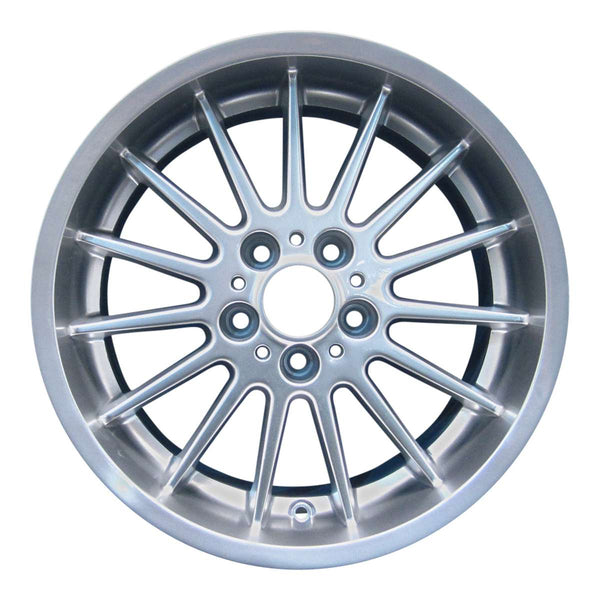 2001 bmw 540i wheel 18 silver aluminum 5 lug w59319s 3