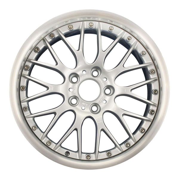 2001 bmw 525i wheel 17 machined silver aluminum 5 lug w59353ms 4