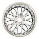 2002 bmw 530i wheel 17 machined silver aluminum 5 lug w59353ms 8