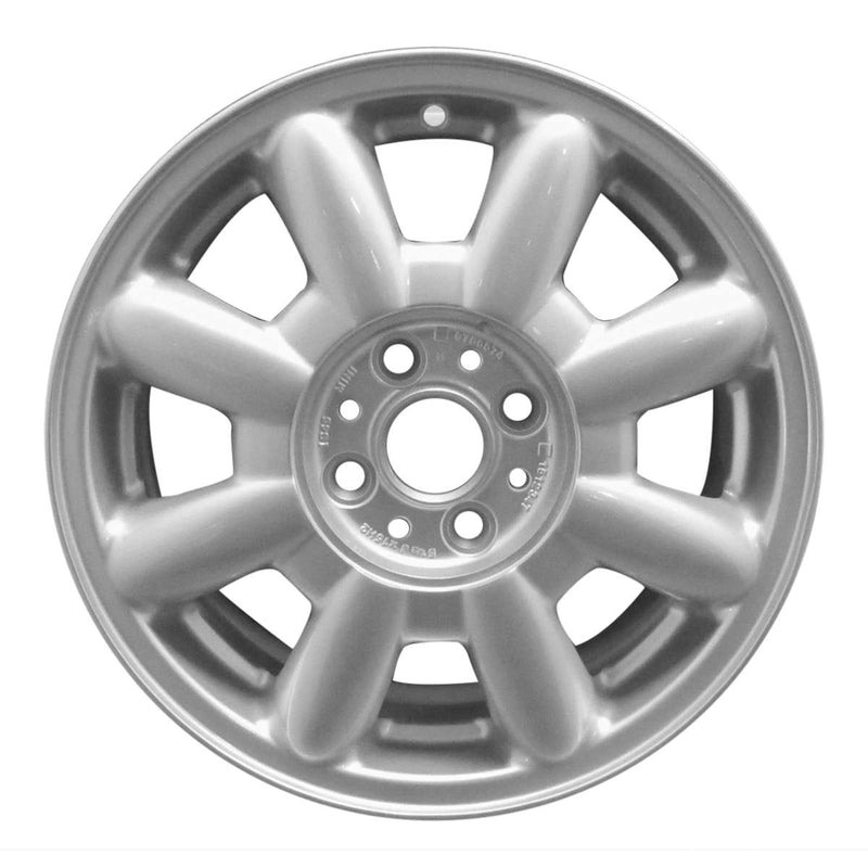 2005 mini cooper wheel 15 silver aluminum 4 lug w59361s 4