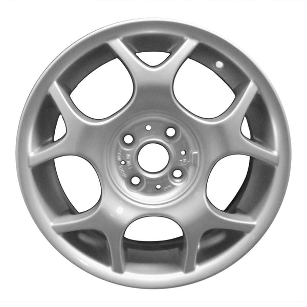 2004 mini cooper wheel 16 silver aluminum 4 lug w59363s 6