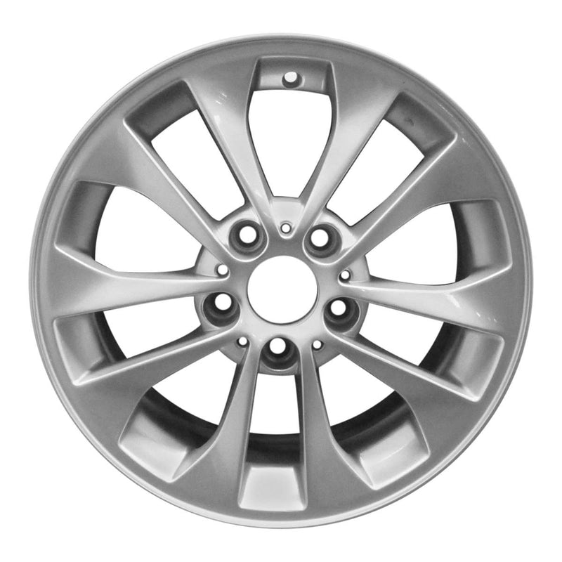 2006 bmw 325i wheel 17 silver aluminum 5 lug w59385s 5