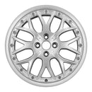 2014 mini cooper wheel 17 machined silver aluminum 4 lug w59405ms 11