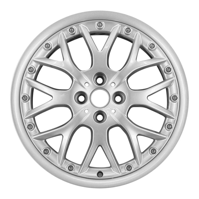 2012 mini cooper wheel 17 machined silver aluminum 4 lug w59405ms 9