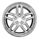 2000 bmw 323i wheel 18 machined silver aluminum 5 lug w59465ms 3