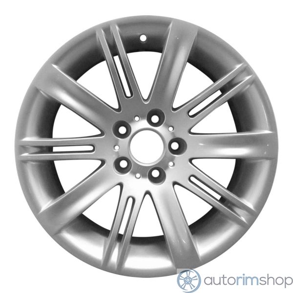 2010 bmw 650i wheel 18 silver aluminum 5 lug w59488s 5