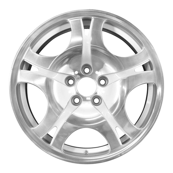 2010 bmw 650i wheel 19 polished silver aluminum 5 lug w59494ps 7