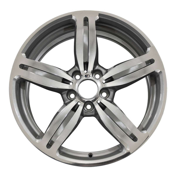 2008 bmw m5 wheel 19 polished charcoal aluminum 5 lug w59544pc 9