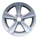 2005 bmw 545i wheel 19 silver aluminum 5 lug w59553s 5
