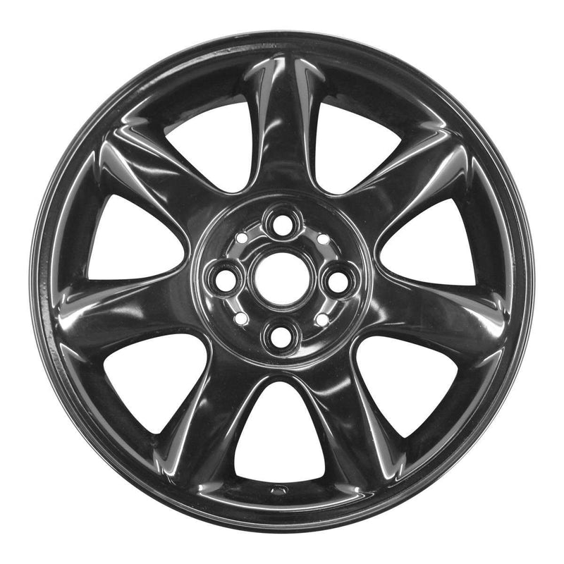 2009 mini cooper wheel 16 black aluminum 4 lug w59570b 2