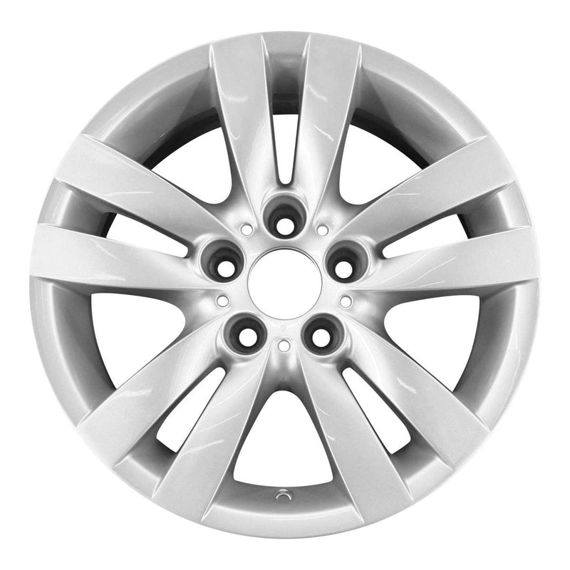 2012 bmw 328i wheel 17 silver aluminum 5 lug w59584s 5