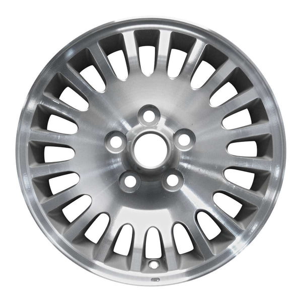 1998 jaguar xj8 wheel 16 machined silver aluminum 5 lug w59685ms 2