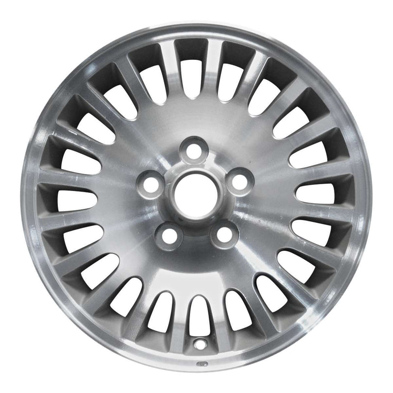 1995 jaguar xjs wheel 16 machined silver aluminum 5 lug w59685ms 1