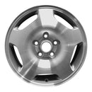 1996 jaguar xj6 wheel 17 machined silver aluminum 5 lug w59686ms 2