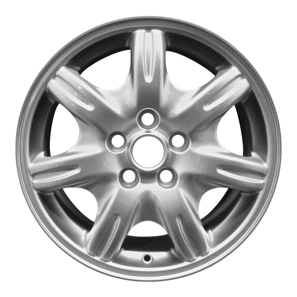 2000 jaguar s type wheel 16 silver aluminum 5 lug w59697s 1