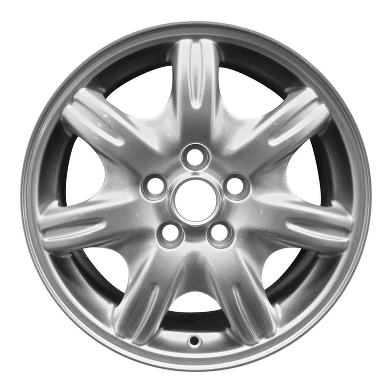 2001 jaguar s type wheel 16 silver aluminum 5 lug w59697s 2