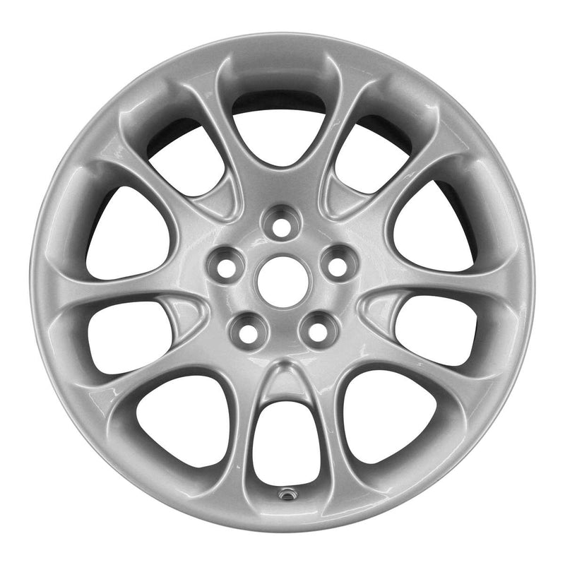 2001 jaguar xk8 wheel 18 silver aluminum 5 lug w59714s 2