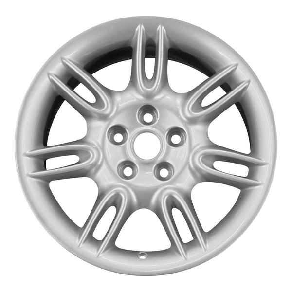 2001 jaguar xjr wheel 18 silver aluminum 5 lug w59715s 1