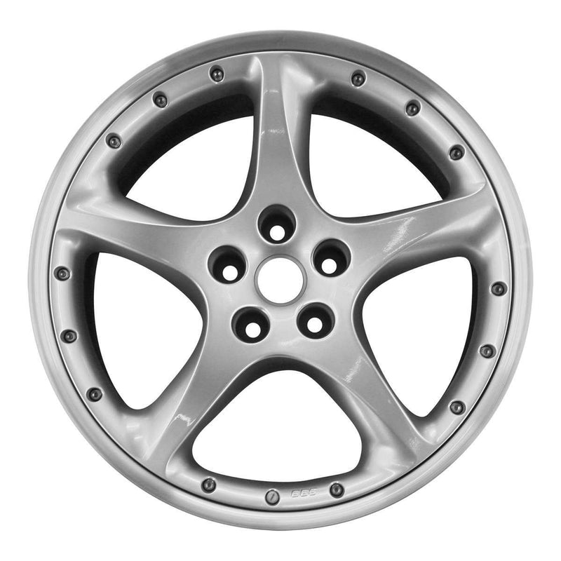 2006 jaguar xjr wheel 20 machined hyper aluminum 5 lug w59718mh 1