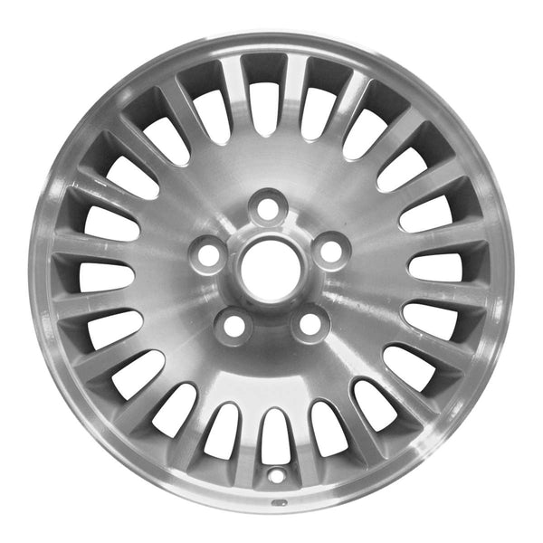 1998 jaguar xj8 wheel 16 machined silver aluminum 5 lug w59725ms 1