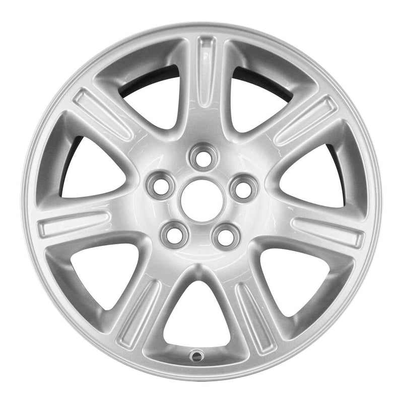 2004 jaguar s type wheel 16 silver aluminum 5 lug w59776s 2