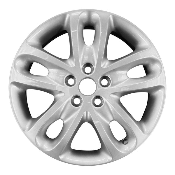 2003 jaguar x type wheel 17 silver aluminum 5 lug w59790s 2