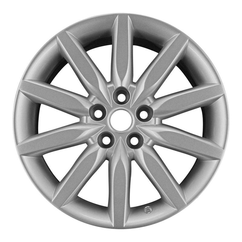 2005 jaguar xk8 wheel 19 silver aluminum 5 lug w59794s 1