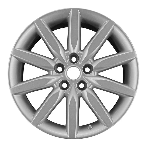 2006 jaguar xk8 wheel 19 silver aluminum 5 lug w59794s 2