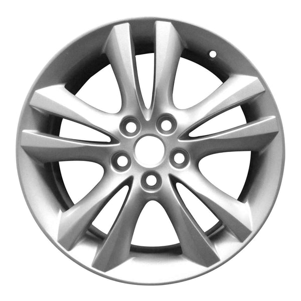 2006 jaguar x type wheel 17 silver aluminum 5 lug w59808s 1