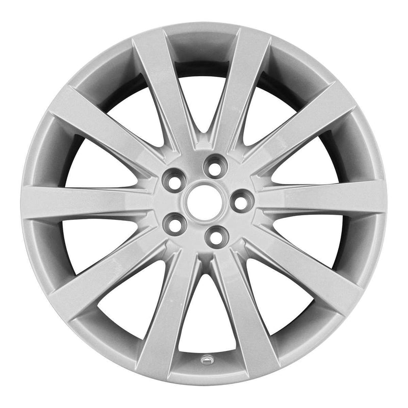 2009 jaguar xk8 wheel 19 silver aluminum 5 lug w59815s 4