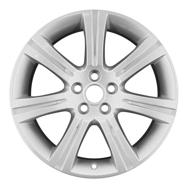 2010 jaguar xk wheel 18 silver aluminum 5 lug w59819s 8