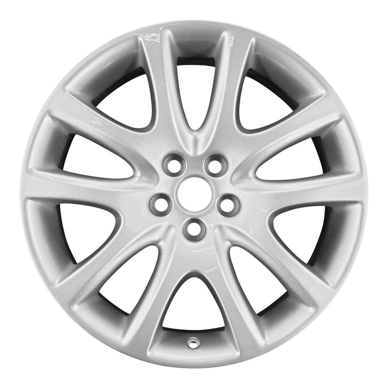 2009 jaguar xj wheel 19 silver aluminum 5 lug w59833s 2