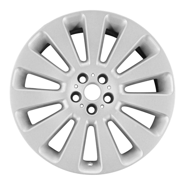 2009 jaguar xf wheel 19 silver aluminum 5 lug w59837s 1