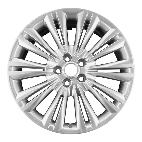 2013 jaguar xk wheel 19 silver aluminum 5 lug w59853s 8