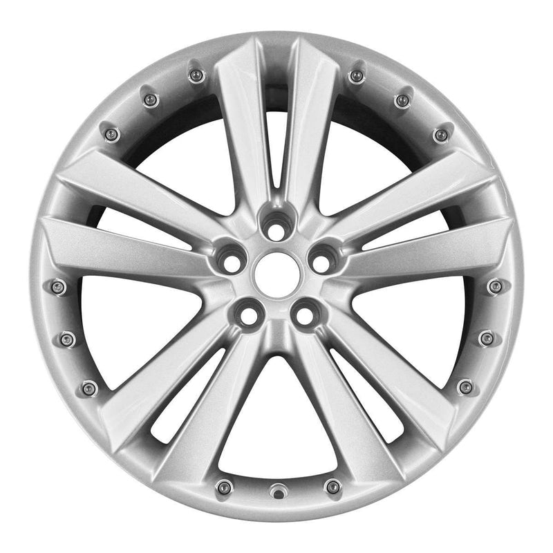 2012 jaguar xk wheel 20 silver aluminum 5 lug w59858s 3