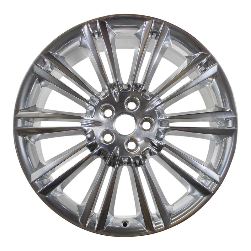 2011 jaguar xj wheel 20 polished aluminum 5 lug w59865p 2