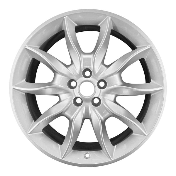 2012 jaguar xk wheel 20 silver aluminum 5 lug w59880s 1