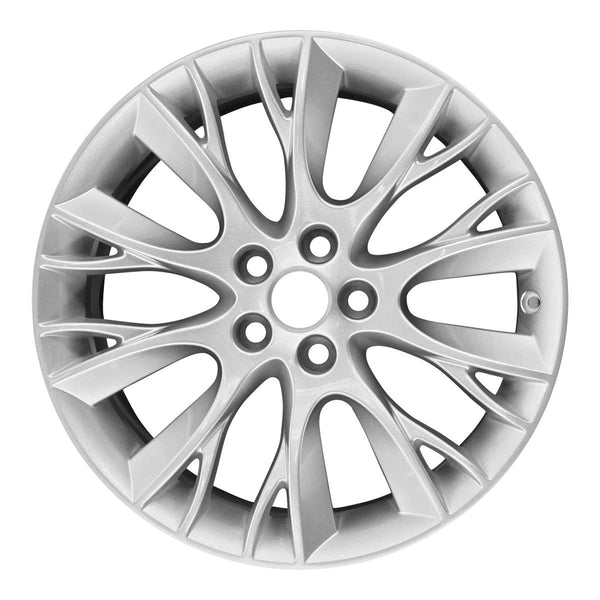 2014 jaguar xf wheel 18 silver aluminum 5 lug w59884s 4