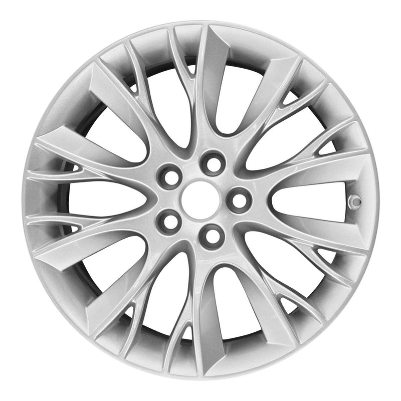 2013 jaguar xf wheel 18 silver aluminum 5 lug w59884s 3