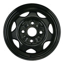 1996 geo metro wheel 13 black steel 4 lug w60169b 14
