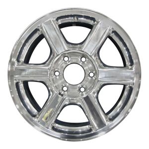 2007 gmc envoy wheel 17 polished aluminum 6 lug w6052p 5