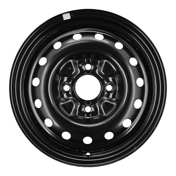 1998 nissan altima wheel 15 black steel 4 lug w62302b 2