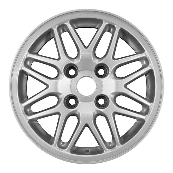 1997 nissan 240sx wheel 15 silver aluminum 4 lug w62342s 1