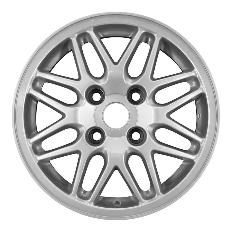 1997 nissan 240sx wheel 15 silver aluminum 4 lug w62342s 1