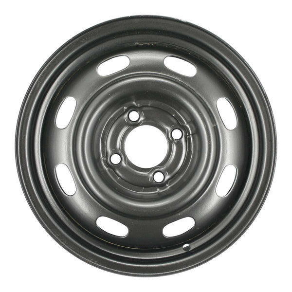 1999 nissan sentra wheel 14 black steel 4 lug w62353b 5