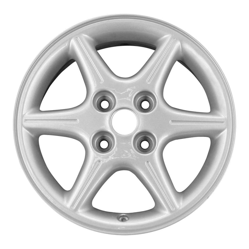 2001 nissan sentra wheel 16 silver aluminum 4 lug w62383s 2