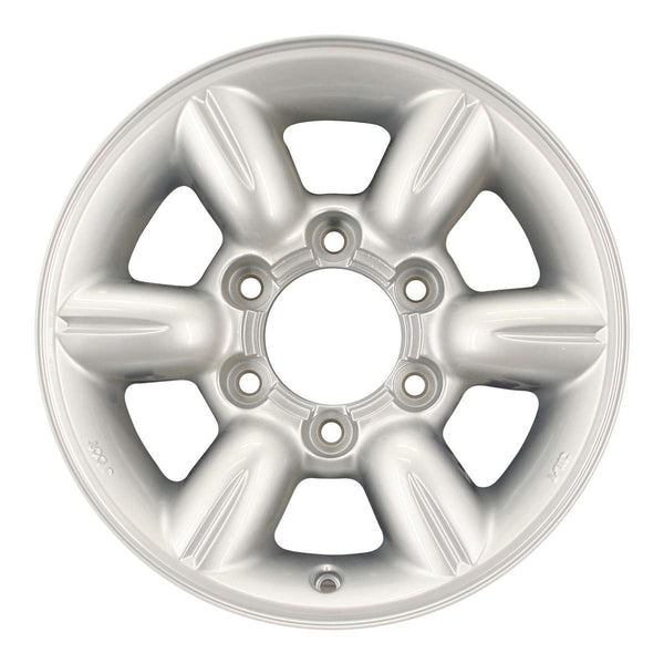 2002 nissan frontier wheel 15 silver aluminum 6 lug w62393s 2