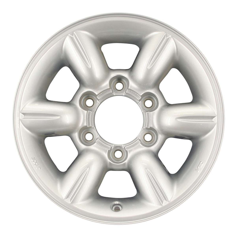 2003 nissan frontier wheel 15 silver aluminum 6 lug w62393s 3