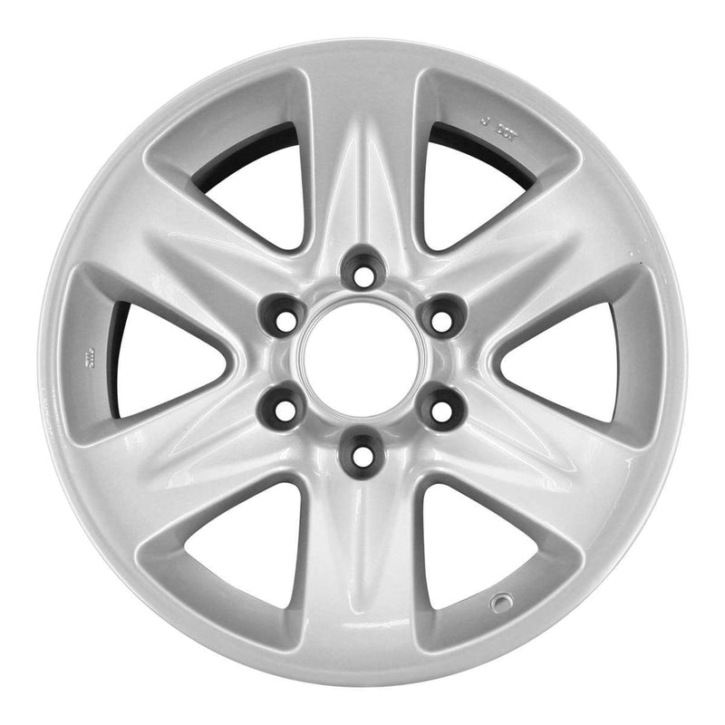 2004 nissan pathfinder wheel 17 silver aluminum 6 lug w62410s 2